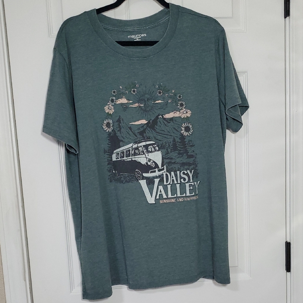 Maurices Green Graphic T-Shirt for Men